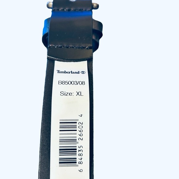Timberland Women’s Black Leather Size XL Belt NWT
